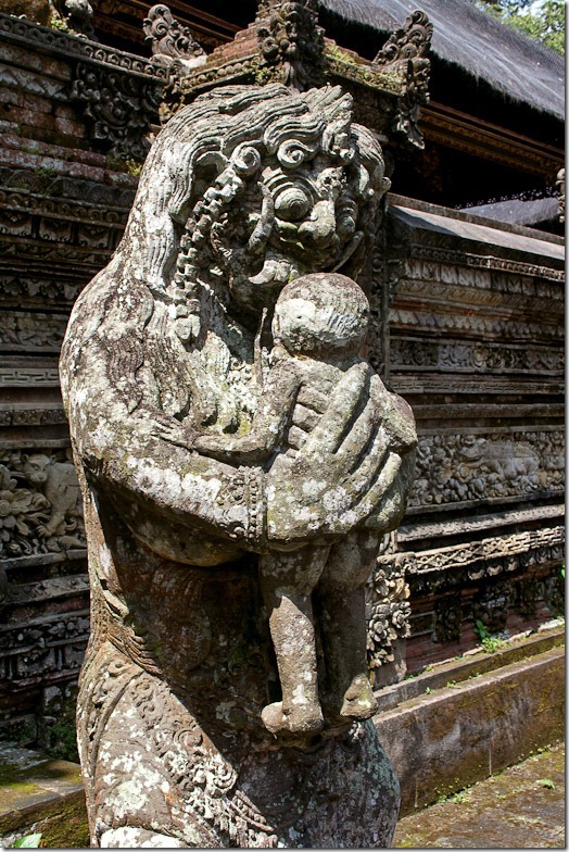 Ubud monkey forest on Bali