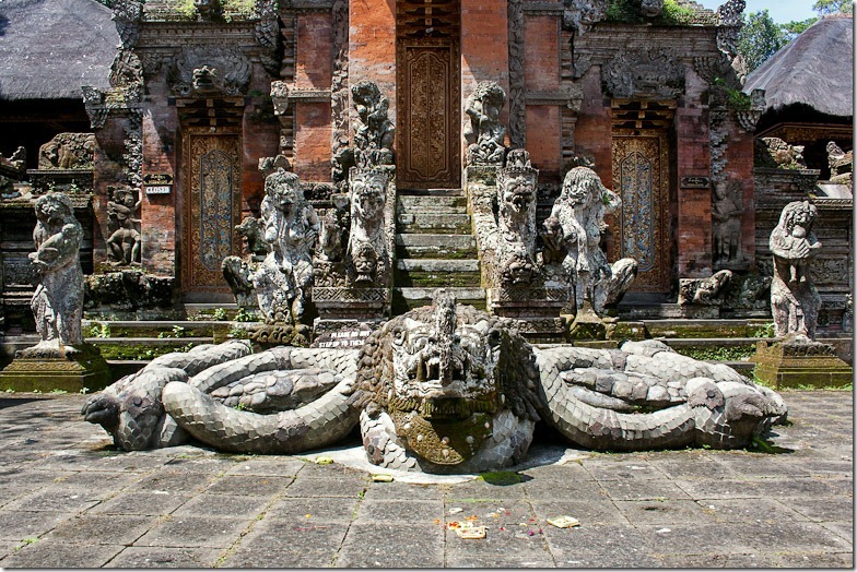 Ubud monkey forest on Bali